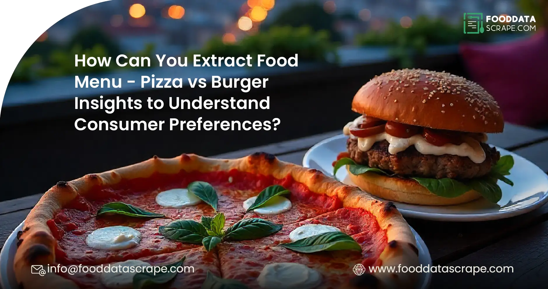 Extract Food Menu - Pizza vs Burger Insights